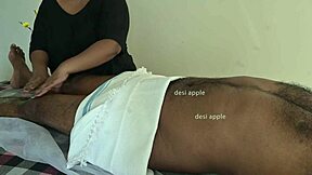 Dive into an intense oiled Indian fantasy massage