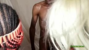 Princess catches chief priest fucking mum's pussy by pool