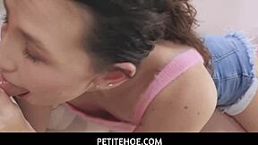 PetiteHoe Michael Swayze crushes stepsister's toys and shows her his hard dick. She’s too old for games!