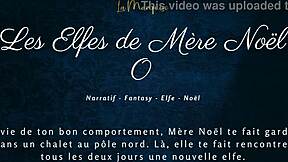 french christmas elves get naughty with dirty talk