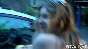 Teen 18+ Licks Balls and Blows Cock Hard!