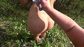 Why Is My Blonde Nudist Girlfriend Fucked With Strapon On Wet Beach POV?