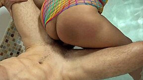 Petite Colombian Blonde Fucked by Antonio Mallorca