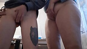 student and teacher play with wet pussies?