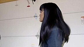 beautiful cute girl with tight pussy and ass toys herself to wet orgasm using dildo