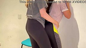 Bisexual Roommates Dive Into Muff Licking, Scissoring, And Pussy Domination With Wet Ass Action!