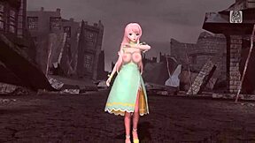 Hey, check out megurine luka asian goddess in nude bondage fun