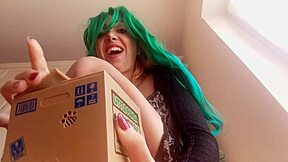 the sexy giantess hungers for you under her huge skirt. watch her dominate!