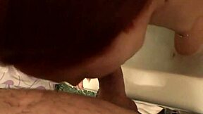 Amateur Gf Misty Gives Close Up Blowjob Teasing Friend