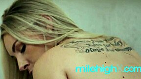 college student charms every blonde milf tutor, riding and sucking them into wild action every time