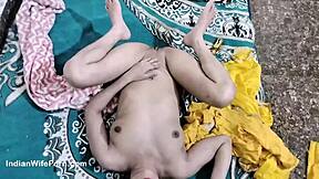 real indian wife fucking video with rough doggystyle and blowjob.