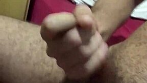 Watch rich skinny amateur masturbate his huge monster cock and cum