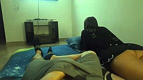 Stepsister Sucks Cock After Movie Night