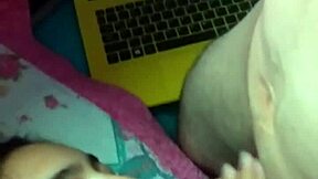 she sucks me off while we binge-watch series, latina style?