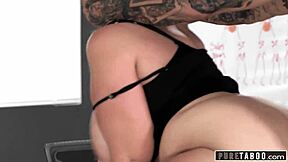 Pure Taboo MILF Lila Lovely Fucks Janitor in Rough Scene!