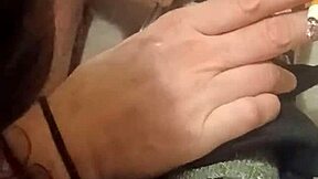 friend has fun trashing my sneakers