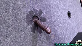 stripper gloryhole cummed