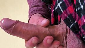 i flash my cock outdoors, risking neighbors seeing my big cum load on the stairs