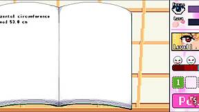 i tease my dress up loser in hentai game with big tits