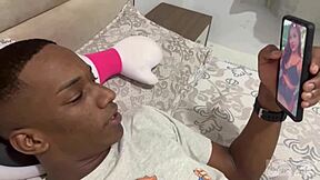 jerking off for hot stepmother before eating her tight ass