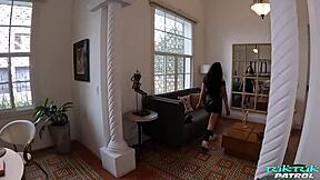 Tuktukpatrol small 18+ tit colombian teen 18+ fucks big foreign cock, toys and masturbation