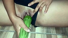 Housemaid follows orders in the kitchen