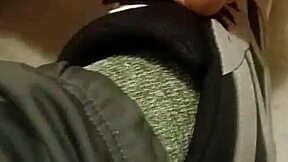 friend has fun trashing my sneakers