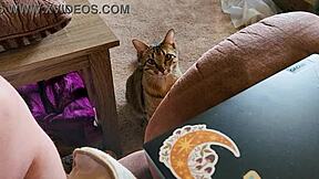 Wow, getting ready for giantess video BTS with Clara Crisp MILF BBW fetish!