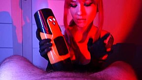 I Satisfy Him With Our New Sex Toy And Finish With A Blowjob