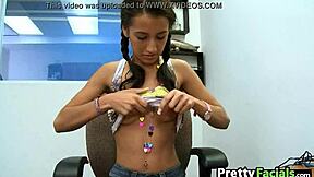 הטין האהובה שלי אמיה מיילי מקבלת זריקות קום הכי חמות