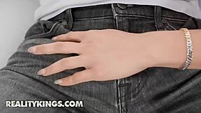 Sexy ember snow begs johnny castle for new cock riding and cum in mouth