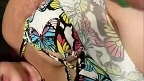 hey daddy, watch amber squirt for you while you're at work, amandgreg0326!