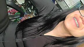 Beautiful Slut Neighbor Begs For Cum In Mouth