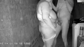 Hidden Camera Records Stepmom Fucking Stepson