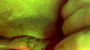 she uses vibrator on swollen pussy until she cums