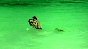 Kelly Brook Goes Nude on Beach in Survival Island Movie