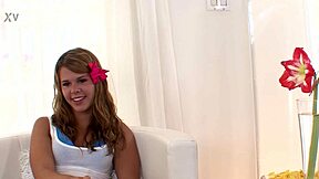 elizabeth bentley, 19 yo teen cutie, gives HUGE COCK pov BLOWJOB and swallows HUGE LOAD