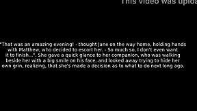 Blonde plays dirty fantasies, fucking her pussy in the good deed scenario