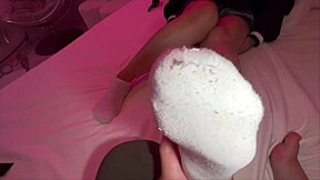 Japanese couple ties up for wild amateur sex with juicy action