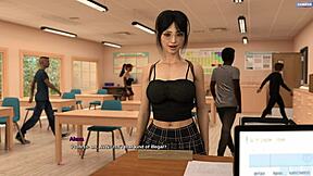 Brunetka nauczycielka błaga o twarde rżnięcie u siebie. Dołączysz do niej?