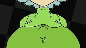 Marie from Splatoon bangs hard in parody group action