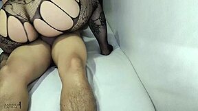 Hidden Camera Catches My Stepsister's Big Ass Friend Riding Hard in Cowgirl