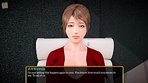 My NEW FAMILY 338 plays erotic game with redhead