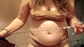 2024 11 26: female slave's self-session with thumbtacks and belt strikes 😈