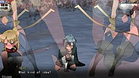 Yume-Same Elf Defeated In Femdom Face Sitting Scene