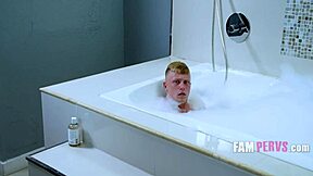 Craving to Soak and Stroke Stepmom's Surprise