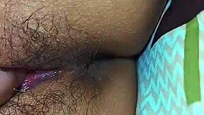 Asian guy next door cums inside student's wet pussy in homemade fucking, fearing pregnancy
