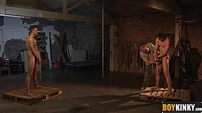 sebastian likes strings and has big balls uncut penis