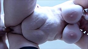 mature amateur bbw with huge tits getting fucked from behind