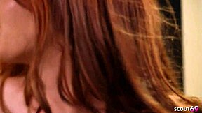 Redhead cougar wife Jessi Palmer cheats with rough fuck and cumshot